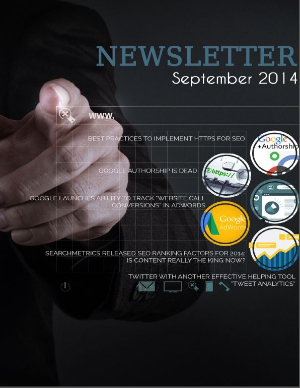 WebCrafters LLC SEO Newsletter September 2014