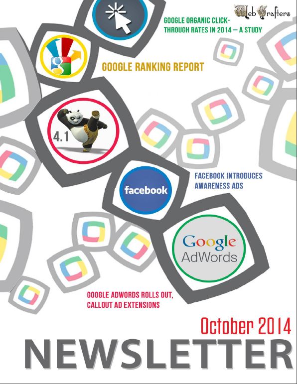 WebCrafters LLC SEO Newsletter October 2014