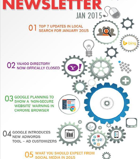 WebCrafters LLC SEO Newsletter January 2015