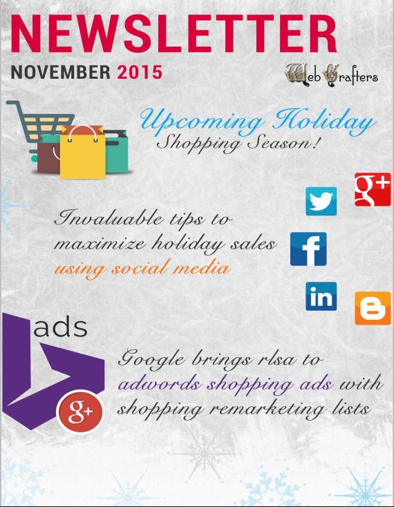 WebCrafters LLC SEO Newsletter November 2015