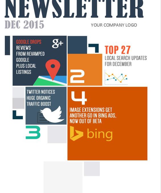 WebCrafters LLC SEO Newsletter December 2015
