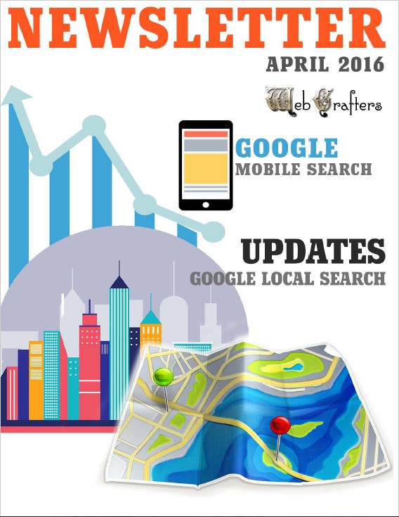 WebCrafters LLC SEO Newsletter April 2016